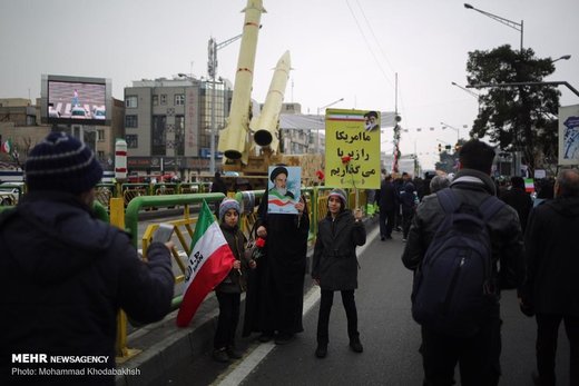 راهپیمایی ۲۲ بهمن در ۴۰ سالگی انقلاب