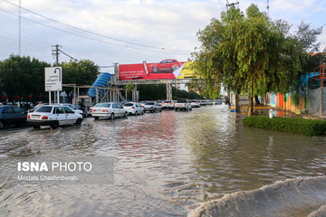 آبگرفتگی معابر بندرعباس