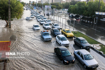 آبگرفتگی معابر بندرعباس