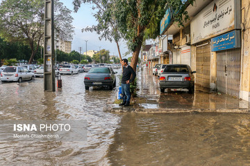 آبگرفتگی معابر بندرعباس