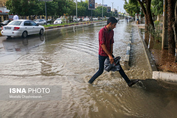 آبگرفتگی معابر بندرعباس