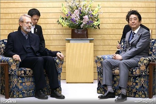 در دیدار علی لاریجانی با نخست وزیر ژاپن چه گذشت؟