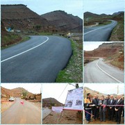 بهره‌برداری از ۳ پروژه روکش آسفالت راه روستایی در پلدختر