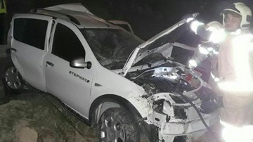 واژگونی خودرو در آزاد راه تهران- قم/ راننده ساندرو فوت کرد