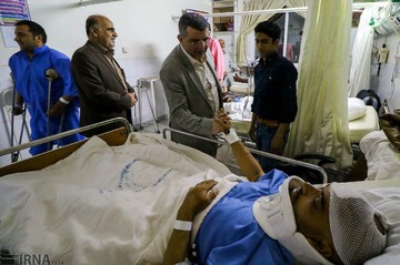 مجروحان حادثه تروریستی زاهدان در بیمارستان شهید صدوقی اصفهان
