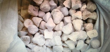 عکس | جاسازی ۱۴ کیلو هرویین در کشک خشک!