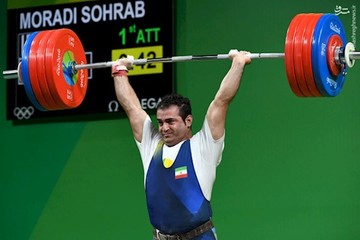 قهرمان وزنه‌برداری ایران راهی آلمان شد
