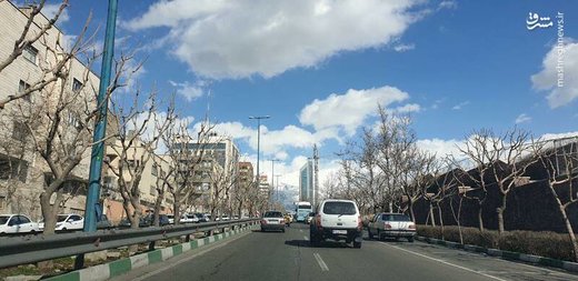 عکس | آسمانی که کمتر ممکن است در تهران ببینید
