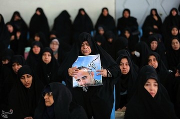 مراسم ختم شهدای حادثه تروریستی زاهدان در اصفهان