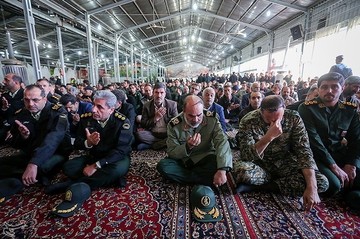 مراسم ختم شهدای حادثه تروریستی زاهدان در اصفهان