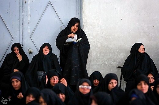 مراسم ختم شهدای حادثه تروریستی زاهدان در اصفهان