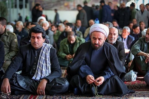مراسم ختم شهدای حادثه تروریستی زاهدان در اصفهان