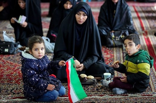 مراسم ختم شهدای حادثه تروریستی زاهدان در اصفهان