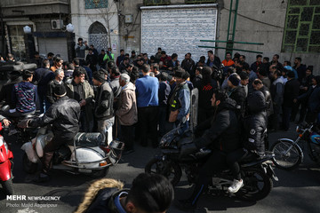 بازسازی صحنه جرم متهم به تخریب اموال شهروندان