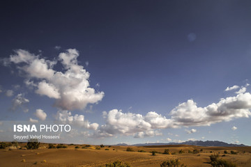منطقه کویری «جندق» در نزدیکی روستای امیرآباد