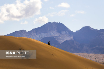 منطقه کویری «جندق» در نزدیکی روستای مصر 
