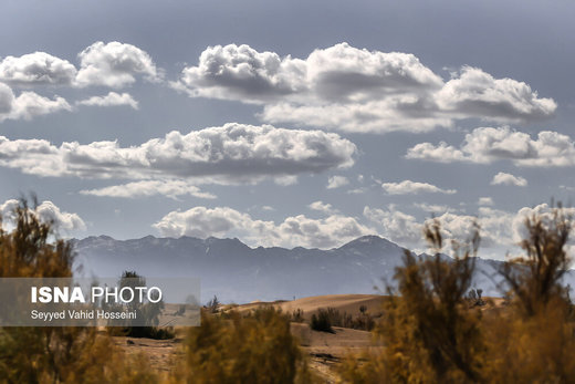 منطقه کویری «جندق» در نزدیکی روستای امیرآباد