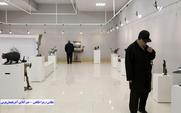 نمایشگاه مجسمه های دست ساز فلزی "قصه‌های فلز"