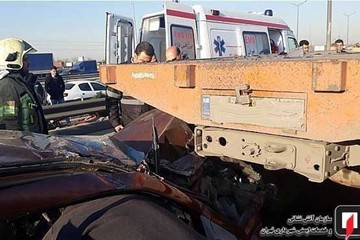 حادثه رانندگی در مشگین‌شهر ۲ کشته برجای گذاشت