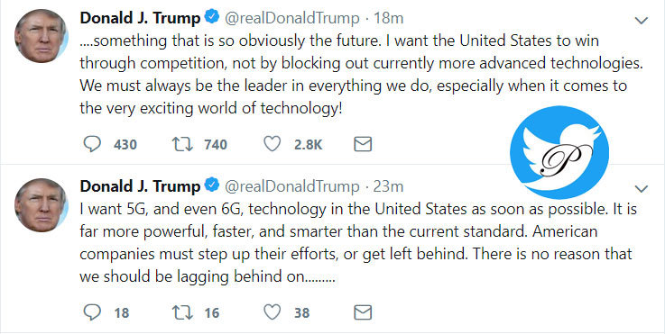 تمسخر وسیع ترامپ توسط آمریکایی‌ها به دلیل درخواست فناوری 6G