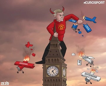 اینم کینگ‌کنگ جدید در آسمان لندن! 