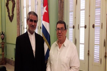 سفیر ایران با وزیر خارجه کوبا دیدار و گفت‌وگو کرد
