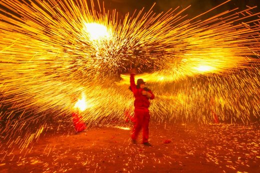  جشنواره فانوس در لوجو استان سیچوآن چین