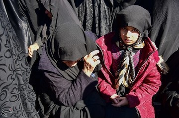 تشییع جانباز بسیجی دفاع مقدس عبدالله عکافی