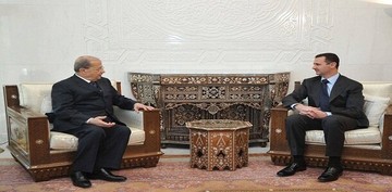 میشل عون در راه سوریه