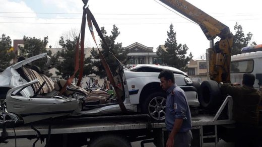 اینهم کیفیت خودروی ۱۰۰میلیونی/ تصادف خونین در ارومیه اینهم کیفیت خودروی ۱۰۰میلیونی/ تصادف خونین در ارومیه