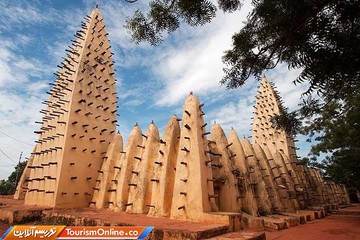 مسجد جامع کبیر جنه(دجینه) در مالی