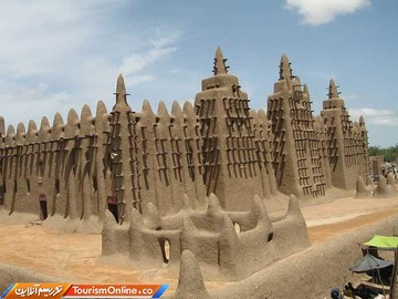 مسجد جامع کبیر جنه(دجینه) در مالی
