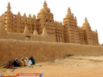 مسجد جامع کبیر جنه(دجینه) در مالی