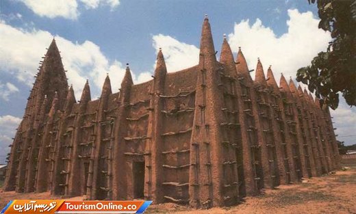 مسجد جامع کبیر جنه(دجینه) در مالی