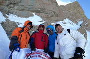 صعود تیم کوهنوردی به قله کول جنو اشترانکوه ازنا
