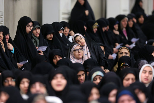 دیدار جمعی از مداحان و ذاکران اهل بیت(ع) با رهبر معظم انقلاب اسلامی