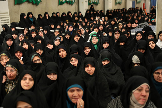دیدار جمعی از مداحان و ذاکران اهل بیت(ع) با رهبر معظم انقلاب اسلامی