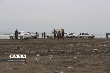 آلودگی سواحل دریای خزر