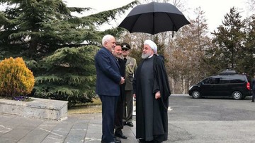 مراسم استقبال از نخست وزیر ارمنستان