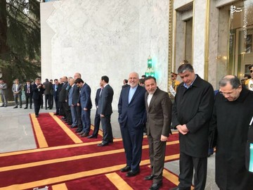 مراسم استقبال از نخست وزیر ارمنستان
