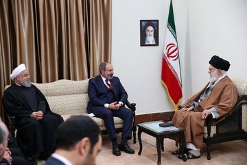 Iran Leader receives Armenian PM