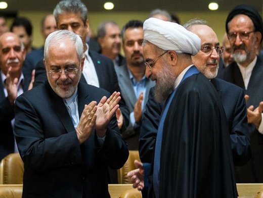 Iran president rejects FM Zarif’s resignation Iran president rejects FM Zarif’s resignation