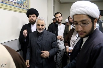 تصاویر | سردار سلیمانی در همایش رسالت‌های حوزه