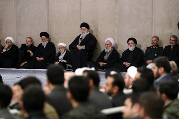 مراسم ترحیم و بزرگداشت آیت‌الله مومن