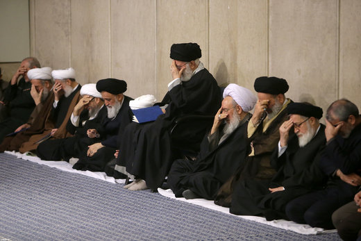 مراسم ترحیم و بزرگداشت آیت‌الله مومن