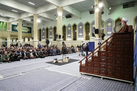 مراسم ترحیم و بزرگداشت آیت‌الله مومن