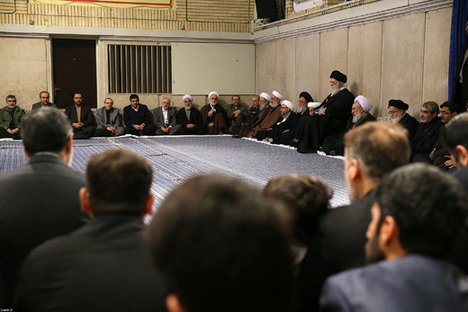 مراسم ترحیم و بزرگداشت آیت‌الله مومن