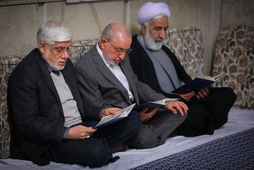 مراسم ترحیم و بزرگداشت آیت‌الله مومن