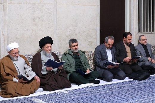 مراسم ترحیم و بزرگداشت آیت‌الله مومن