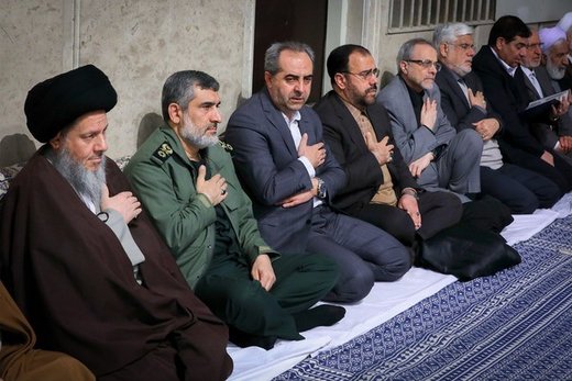 مراسم ترحیم و بزرگداشت آیت‌الله مومن